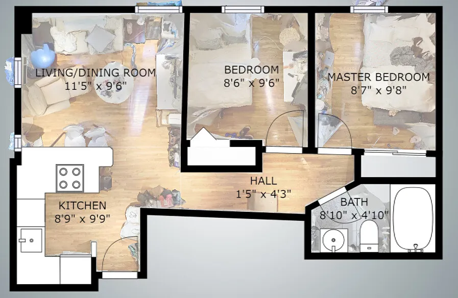2 bed, 1 bath apartment for rent at 91 Prince St Unit 18, North End — photo 9 of 14