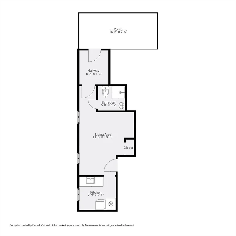 Studio bed, 1 bath apartment for rent at 928 Dorchester Ave Unit 7, Dorchester — photo 15 of 15