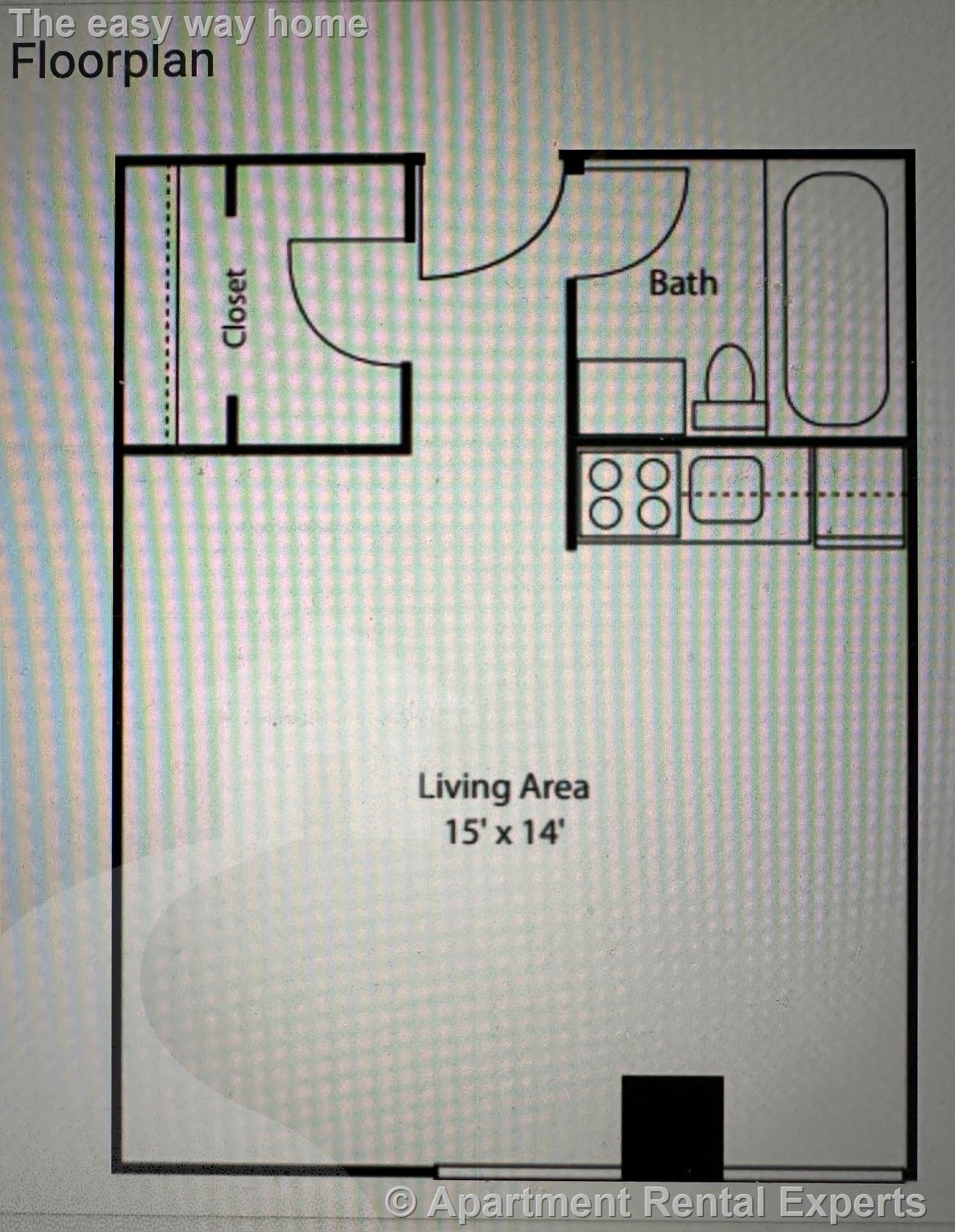 Studio bed, 1 bath apartment for rent at 929 Massachusetts Ave Unit 11STU, Central Square — photo 2 of 2