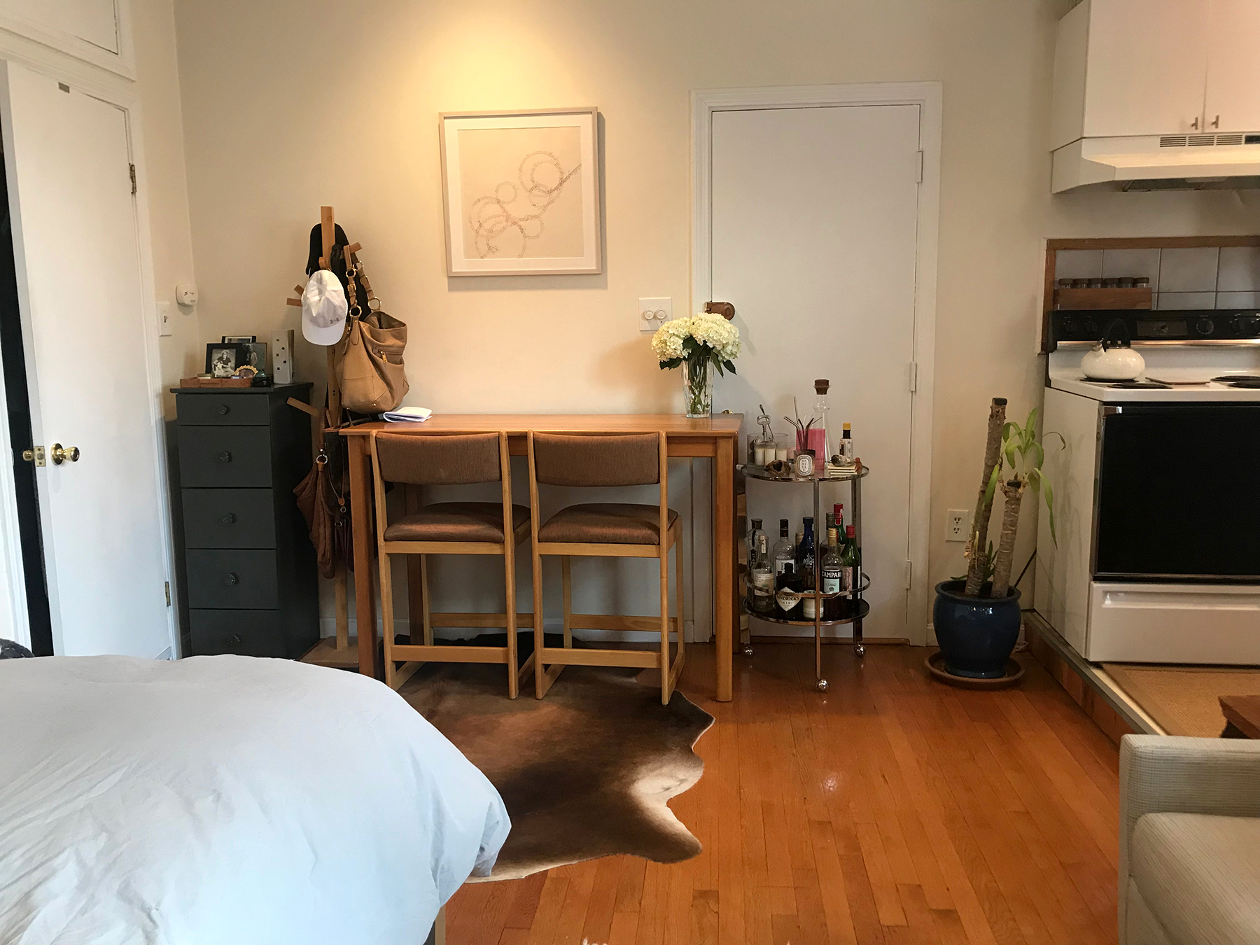 Studio bed, 1 bath apartment for rent at 93 Marion St Unit 8, Coolidge Corner — photo 7 of 11