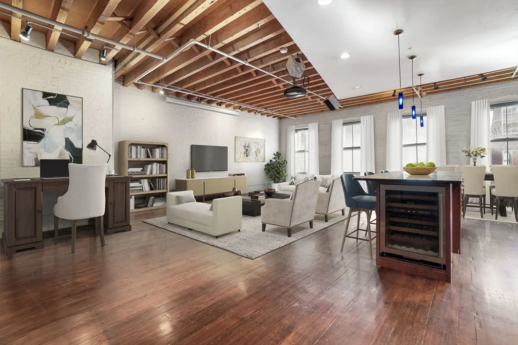 2 bed, 2 bath apartment for rent at 96 South St Unit 3, Leather District — photo 3 of 17