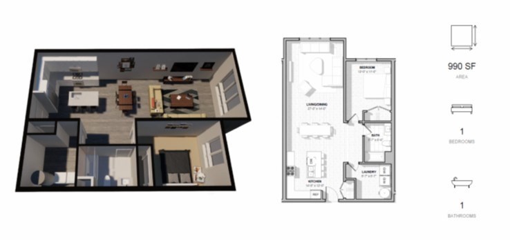 1 bed, 1 bath apartment for rent at 965 Main St Unit 103, Hanson — photo 6 of 16