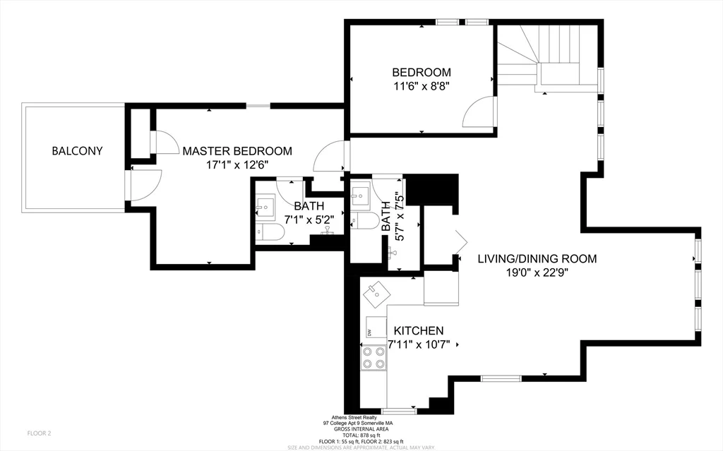2 bed, 2 bath apartment for rent at 97 College Ave Unit 9, Powder House Square — photo 37 of 37