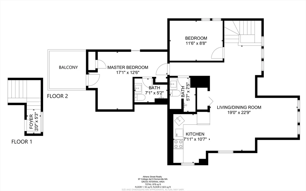 2 bed, 2 bath apartment for rent at 97 College Ave Unit 9, Powder House Square — photo 35 of 37