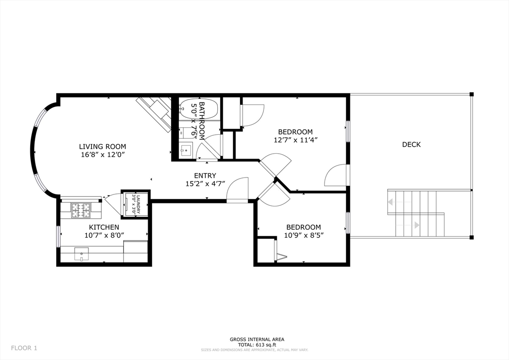 2 bed, 1 bath apartment for rent at 97 East Brookline St Unit 3, South End — photo 13 of 13