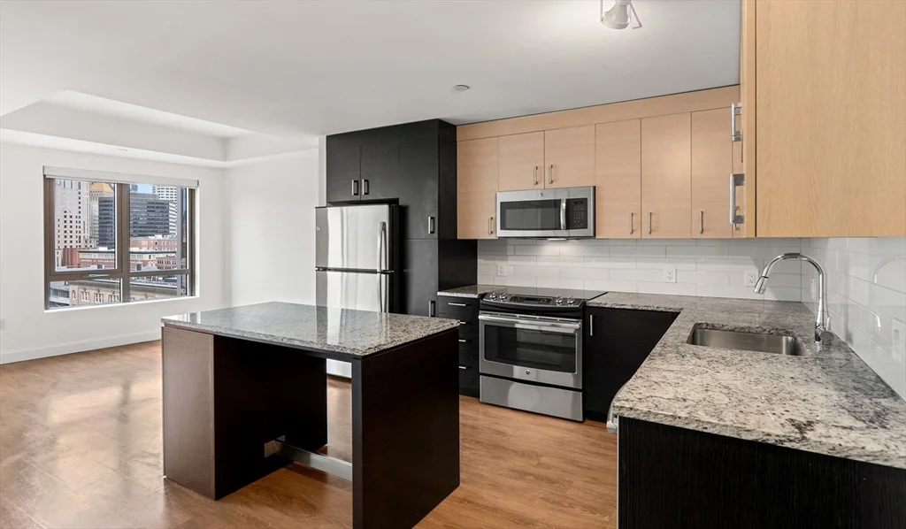 1 bed, 1 bath apartment for rent at 99 Kneeland St Unit 1902, Chinatown — photo 3 of 14