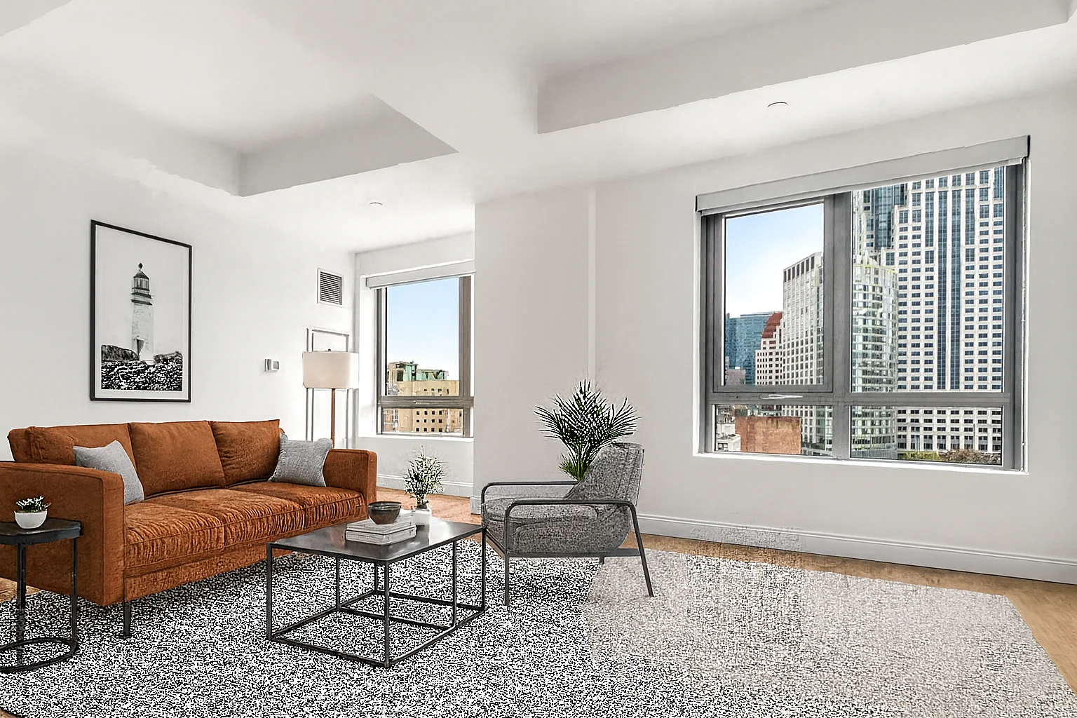 1 bed, 1 bath apartment for rent at 99 Kneeland St Unit 2102, Chinatown — photo 2 of 17