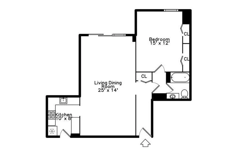 1 bed, 1 bath apartment for rent at 99 Pond Ave Unit 708, Brookline Village — photo 2 of 31